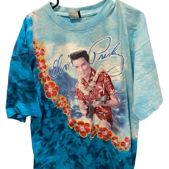 Other - Vintage Elvis Presley tie dye T shirt